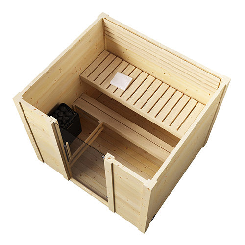 SaunaLife Model G2 Outdoor Sauna DIY Kit