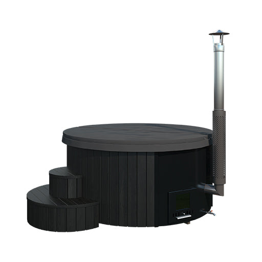 SaunaLife Model S4B Wood-Fired Hot Tub