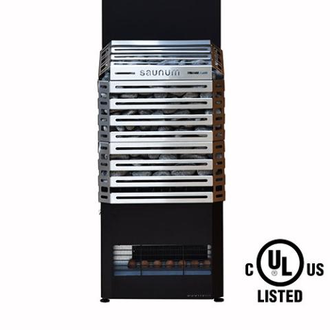 Saunum Air 7kW 240V Open Basket Electric Sauna Heater Package