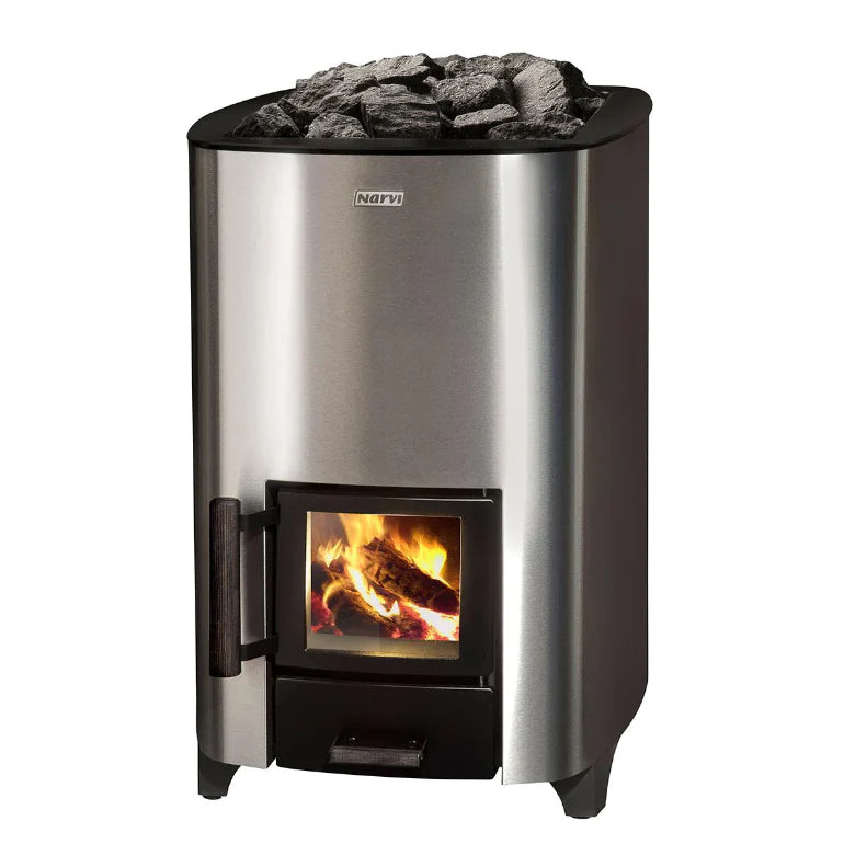 Narvi NC 16 Black - 16kW Wood Burning Sauna Stove