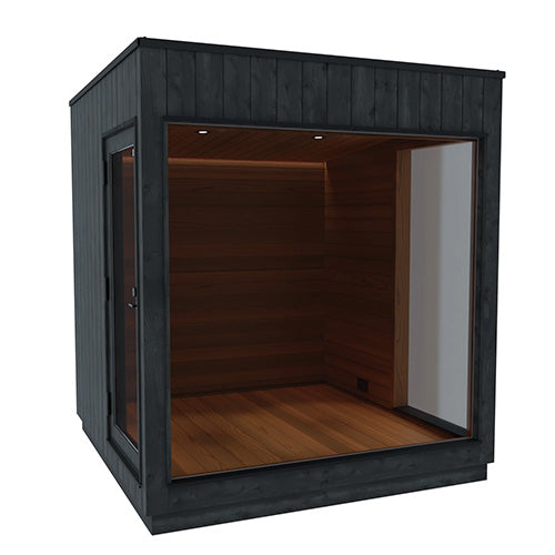 ThermaSol Nordic Misty Lounge 2 Entrances Medium Outdoor Sauna Cabin