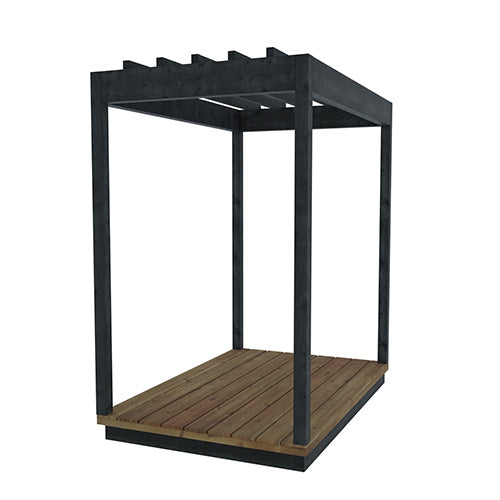 ThermaSol Nordic Misty Pergola for Outdoor Sauna Cabin
