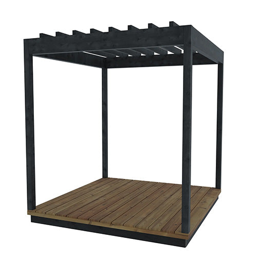 ThermaSol Nordic Misty Pergola for Outdoor Sauna Cabin