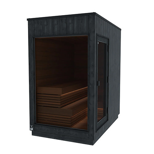 ThermaSol Nordic Misty Small 2–5 Person Outdoor Sauna Cabin with Electric Heater
