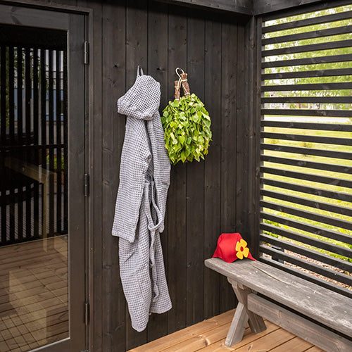 ThermaSol Nordic Misty Privacy Fence Outdoor Privacy Screen