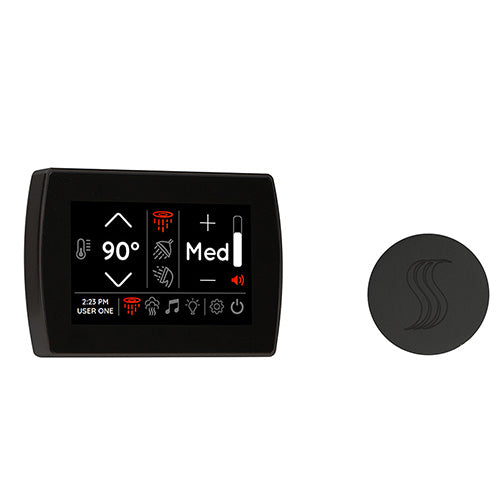 ThermaSol Signatouch Control and Steam Head Kit - Round