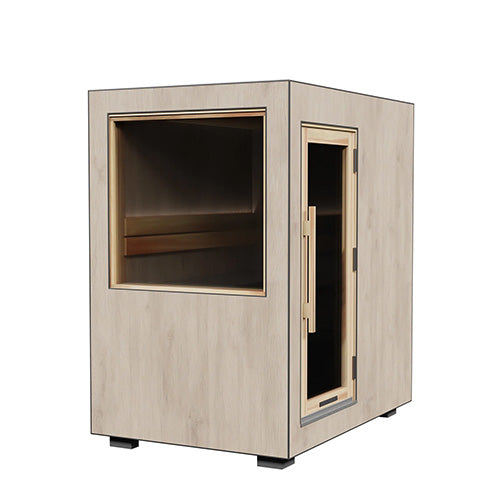 ThermaSol Medium Solaris 2–5 Person Outdoor Sauna Cabin with Electric Heater