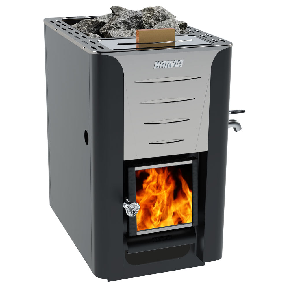 Harvia Pro 20 ES 24.1kW Wood Burning Sauna Stove