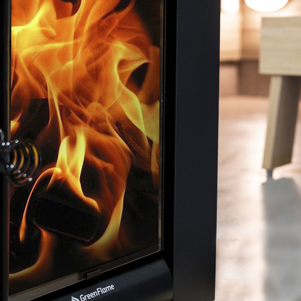 Harvia Linear 22 GreenFlame ES Wood Sauna Stove