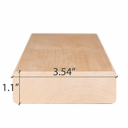 PROSAUNAS Alder 2X4 S4SEE SHP