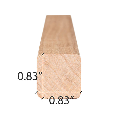 PROSAUNAS Alder 1X1 S4SEE SHP