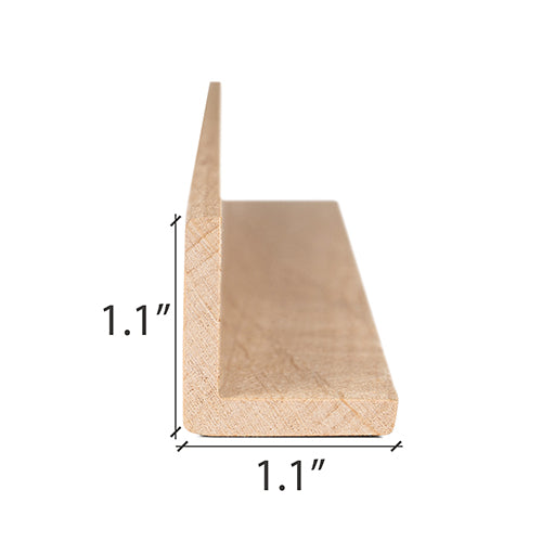 PROSAUNAS Alder 2X2 Outside Corner Trim VA