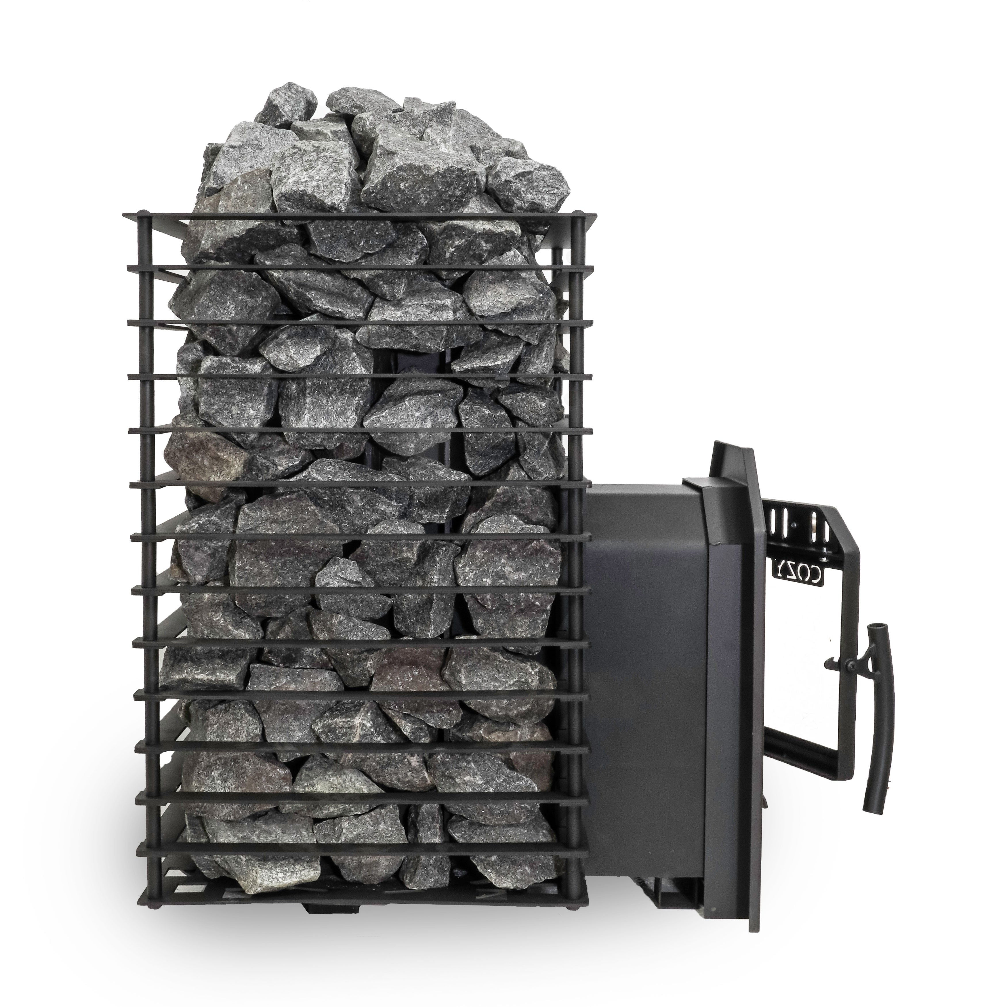 Cozy Heat Quattro Thru-Wall 12 Sauna Stove
