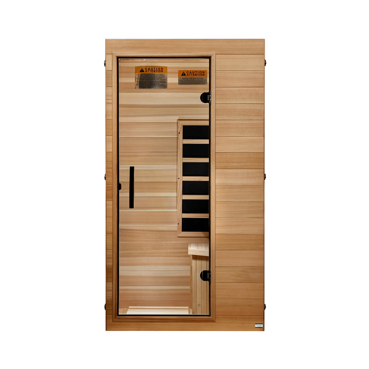 Golden Designs Dynamic Sicily 1 Person Ultra Low EMF FAR Infrared Sauna