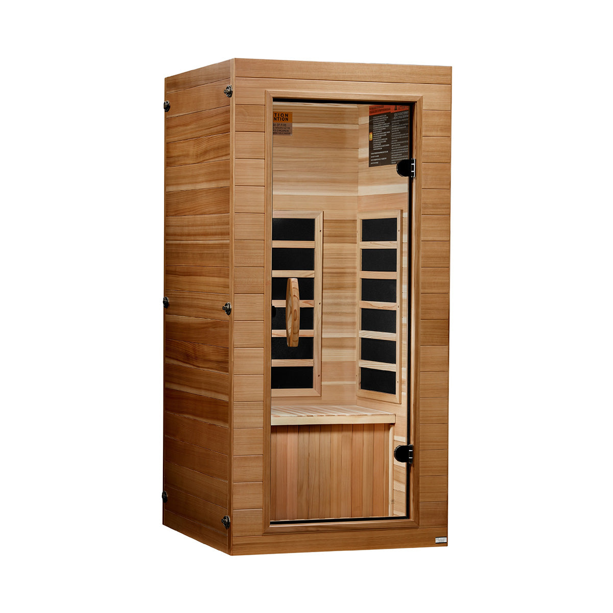 Golden Designs Dynamic Vero 1 Person Ultra Low EMF FAR Infrared Sauna