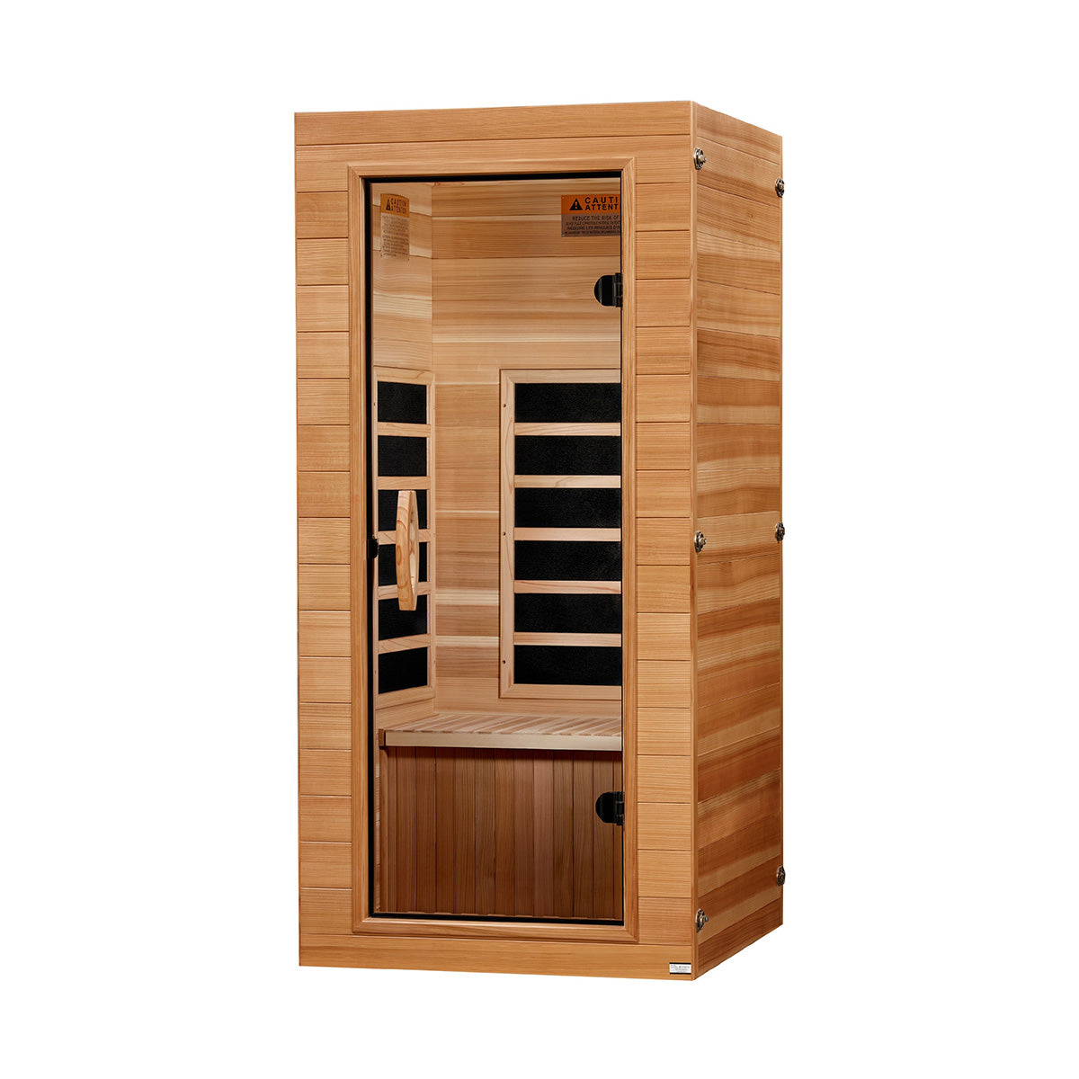Golden Designs Dynamic Vero 1 Person Ultra Low EMF FAR Infrared Sauna