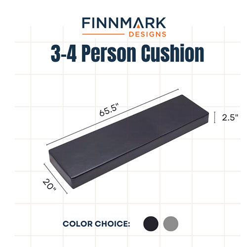 FinnMark 3-Person Sauna Cushion