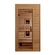 Golden Designs Dynamic Martin 1-2-Person Full Spectrum Near Zero EMF FAR Infrared Sauna