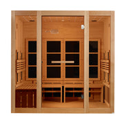 Golden Designs 8 Person Full Spectrum Near Zero EMF FAR Infrared Sauna