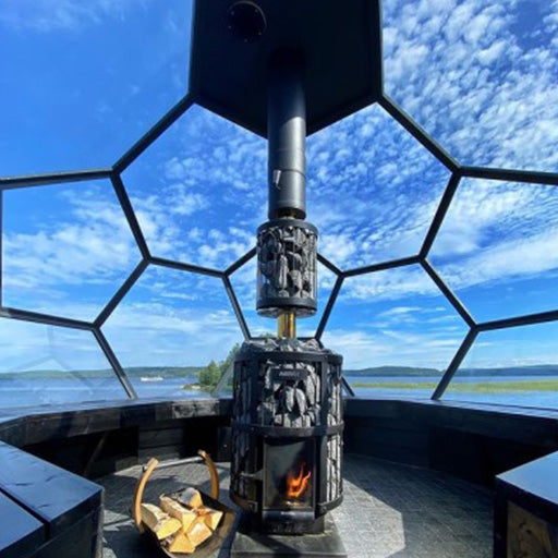 Harvia Legend 240 GreenFlame 15.9kW Wood Burning Sauna Stove