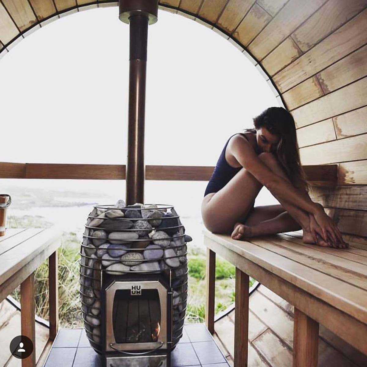 HUUM Barrel Sauna Chimney Kit