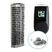 HUUM STEEL Mini 3.5kW 240V Electric Sauna Heater Package