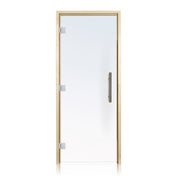 PROSAUNAS Prehung ADA Clear Glass Sauna Door, Aspen 36x81