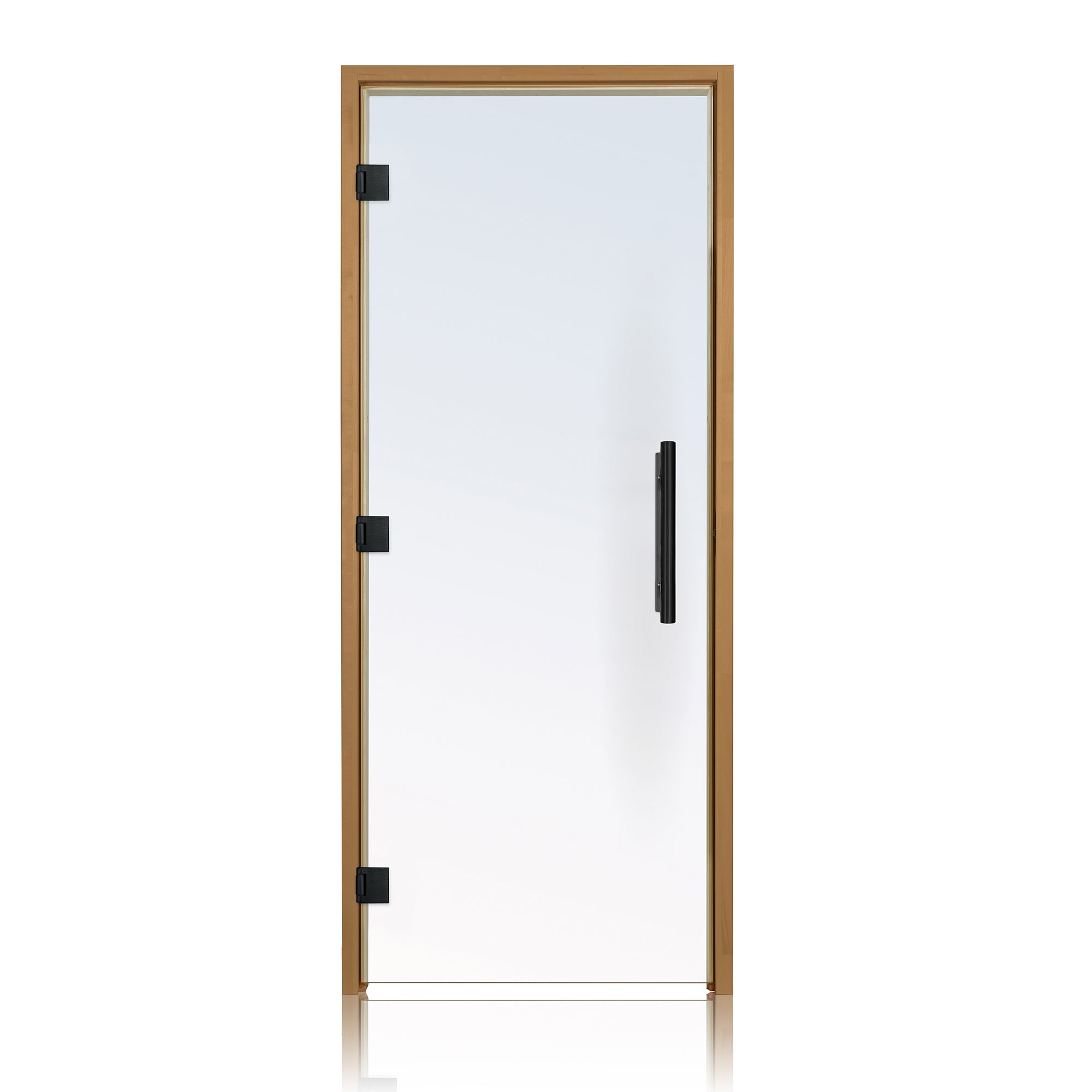 PROSAUNAS Prehung ADA Clear Glass Sauna Door, Thermo-Aspen 36x81