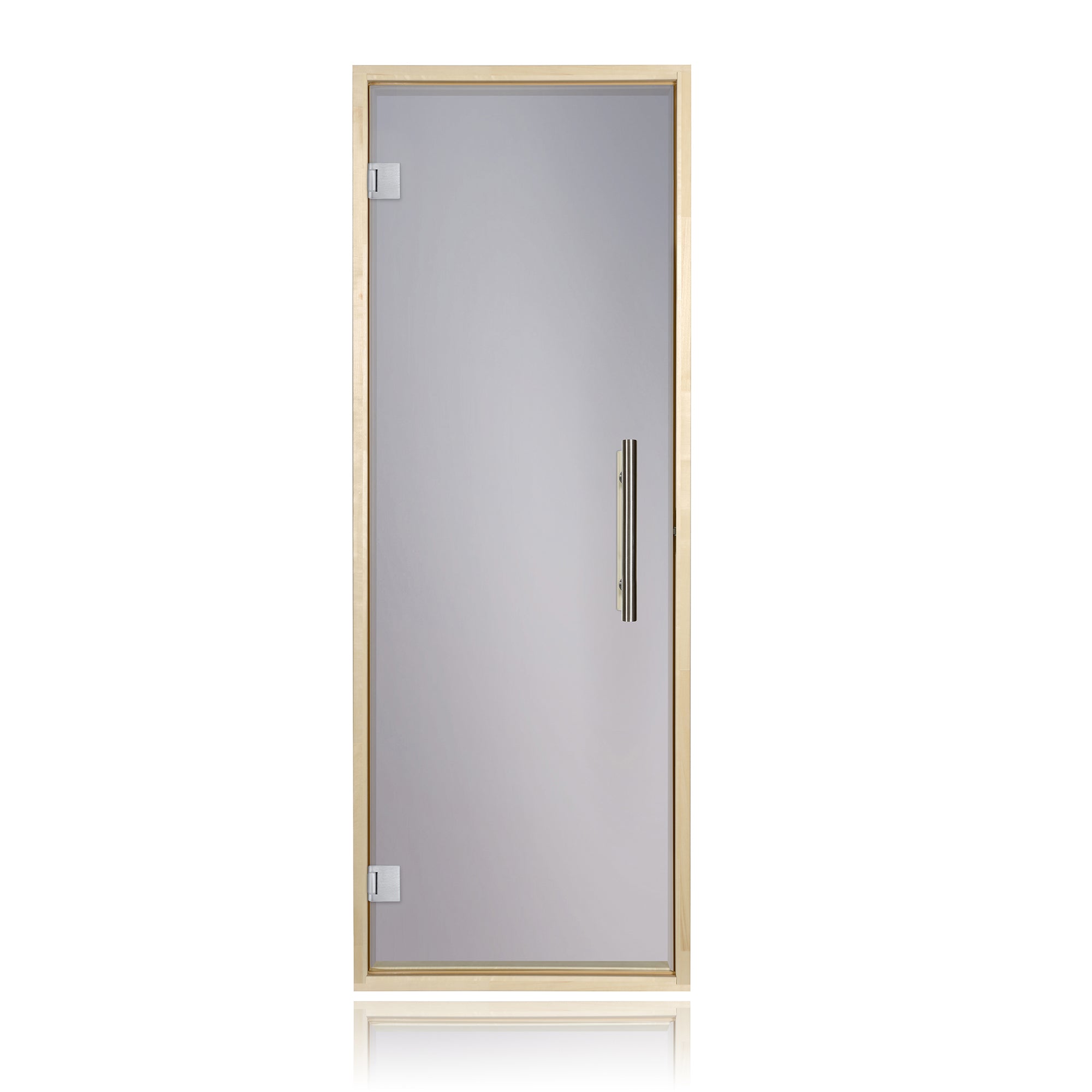 PROSAUNAS Prehung Tinted Glass Sauna Door, Aspen Frame 24x73