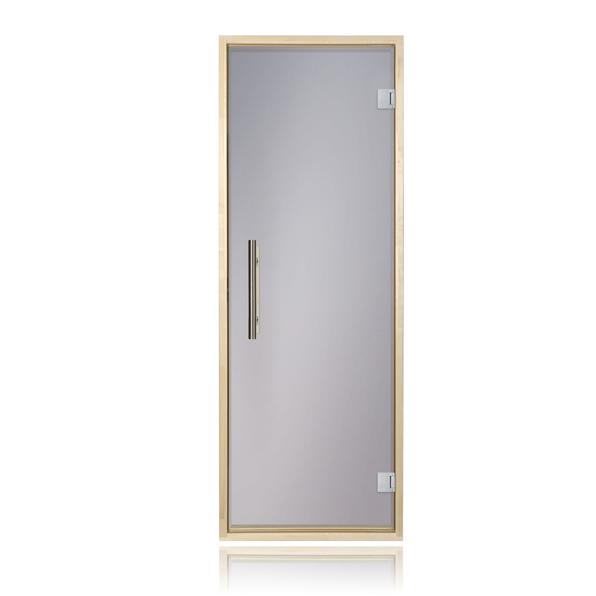 PROSAUNAS Prehung Tinted Glass Sauna Door, Aspen Frame 24x73