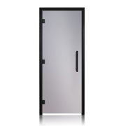 PROSAUNAS Prehung ADA Tinted Glass Sauna Door, Black Alder 36x81
