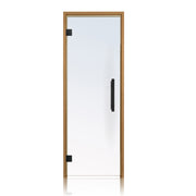 PROSAUNAS Prehung Clear Glass Sauna Door, Thermo-Aspen 24x81