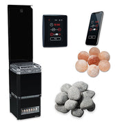 Saunum Air L 15kW 240V Closed Basket Electric Sauna Heater Package