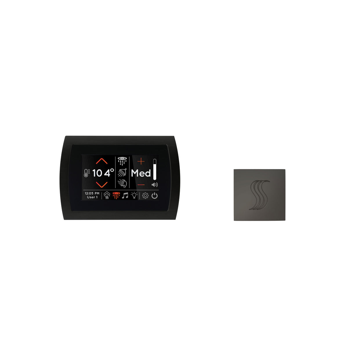 ThermaSol Signatouch Control and Steam Head Kit - Square