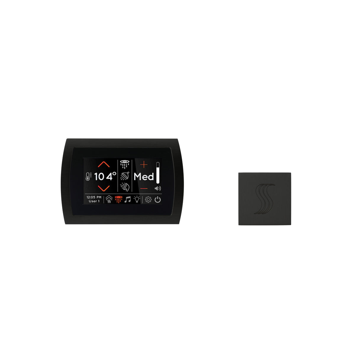 ThermaSol Signatouch Control and Steam Head Kit - Square