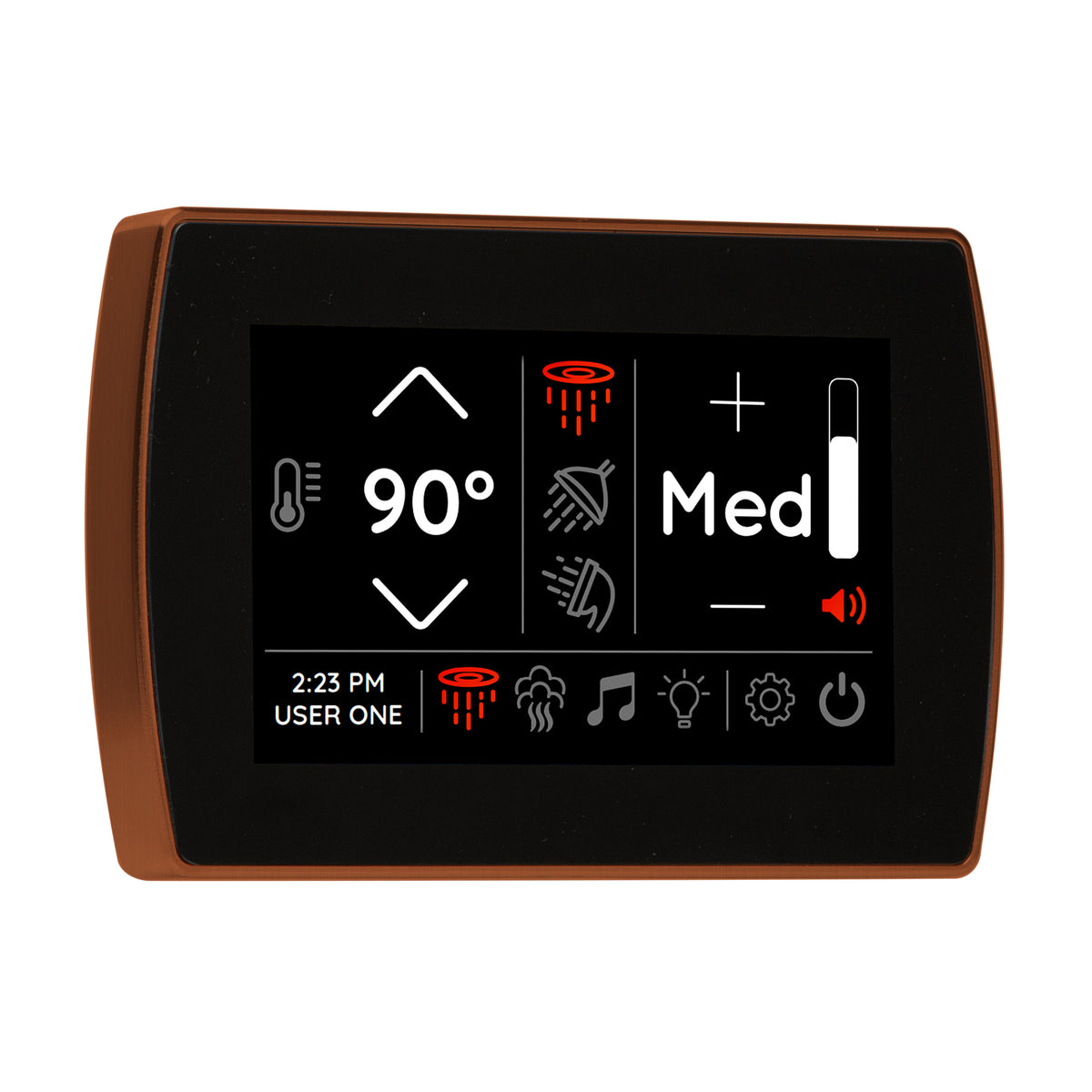 ThermaSol SignaTouch  Digital Steam Shower Control - Wall Mount