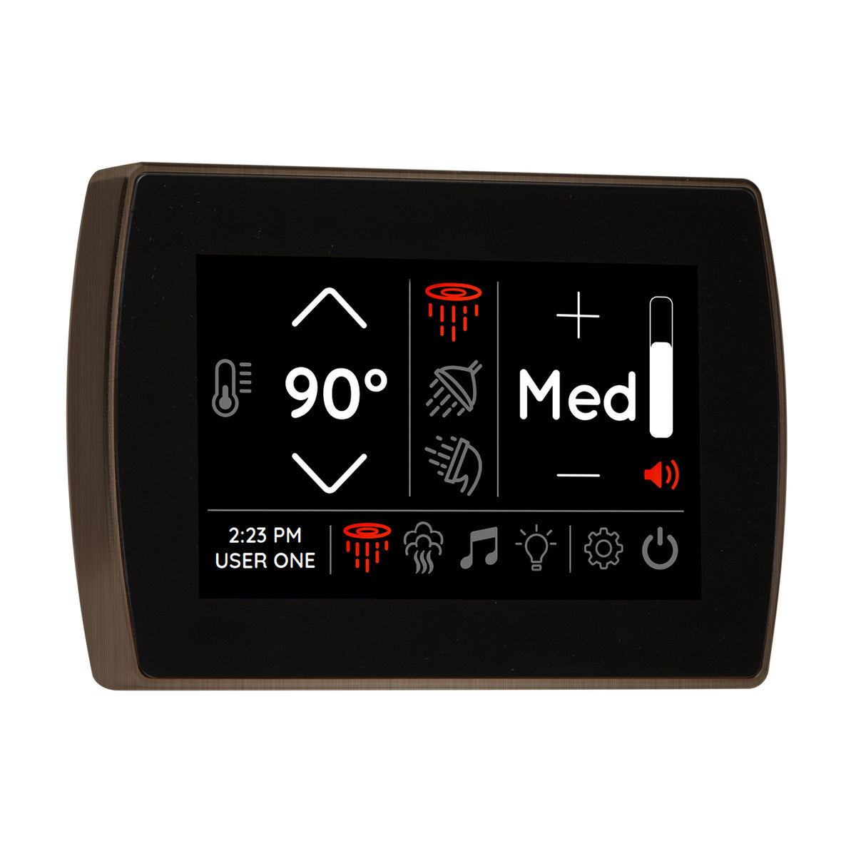ThermaSol SignaTouch  Digital Steam Shower Control - Wall Mount