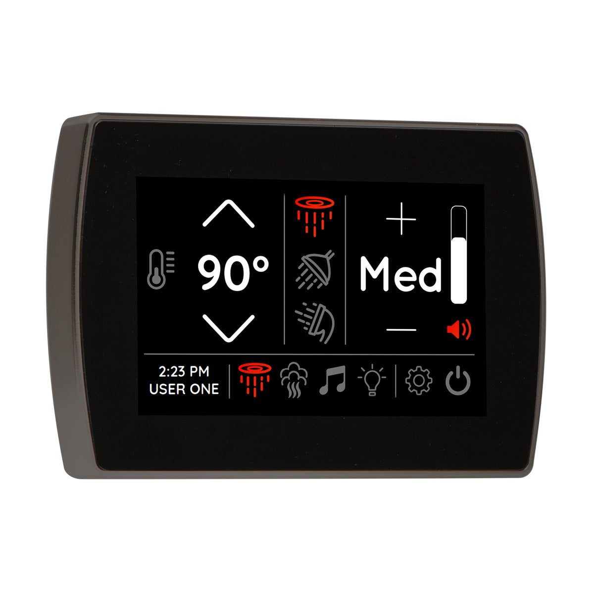 ThermaSol SignaTouch  Digital Steam Shower Control - Wall Mount