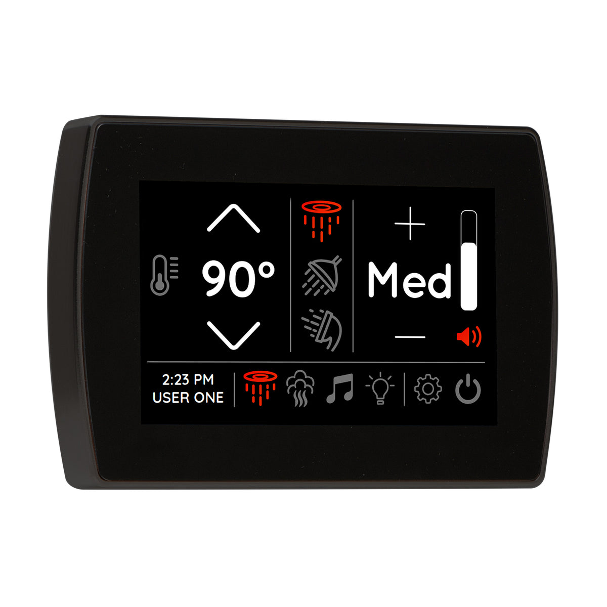 ThermaSol SignaTouch  Digital Steam Shower Control - Wall Mount