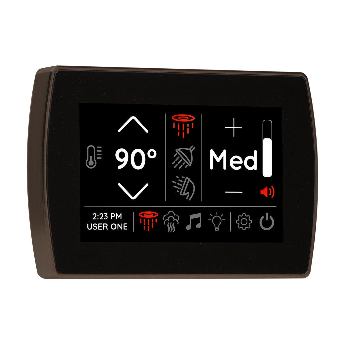 ThermaSol SignaTouch  Digital Steam Shower Control - Wall Mount