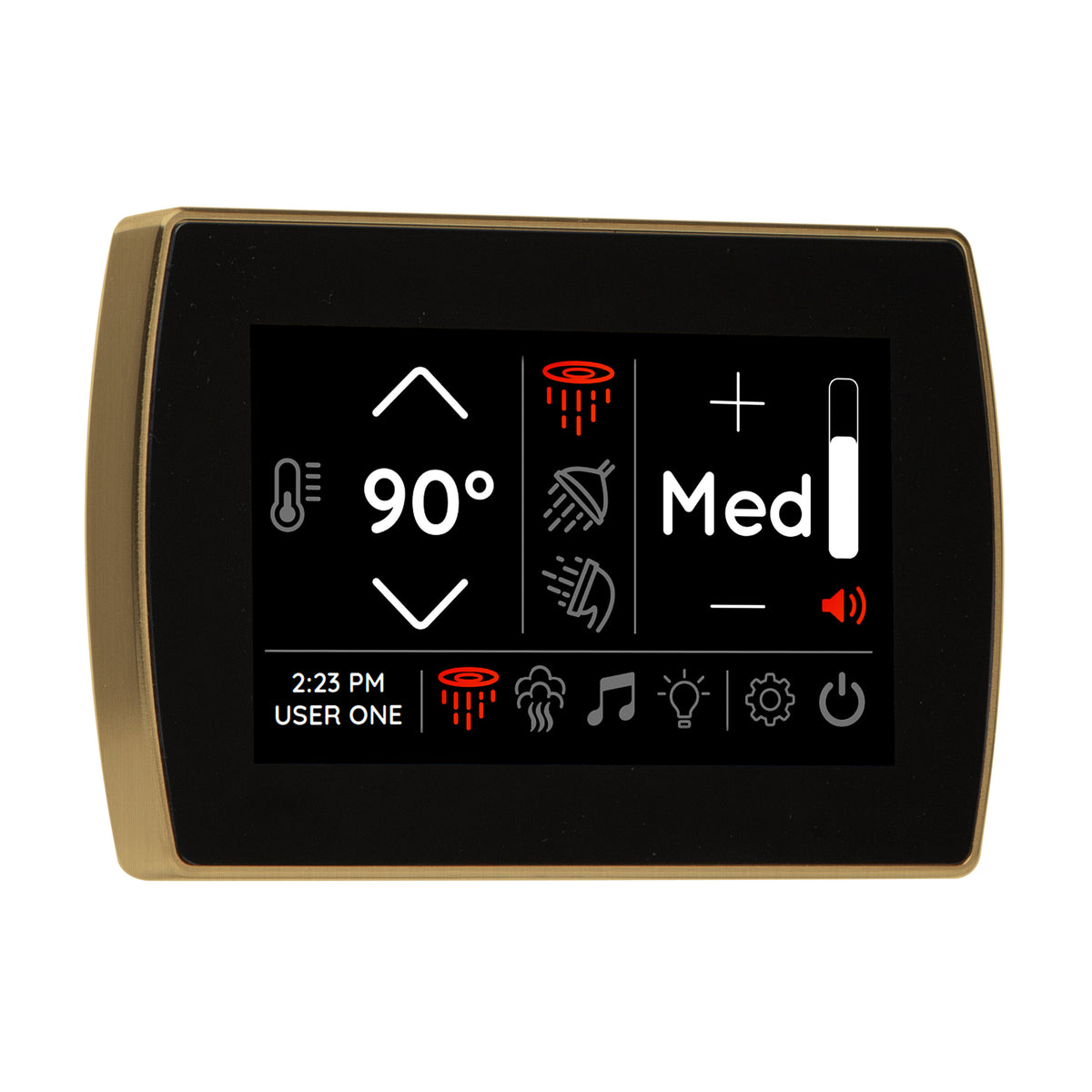 ThermaSol SignaTouch  Digital Steam Shower Control - Wall Mount