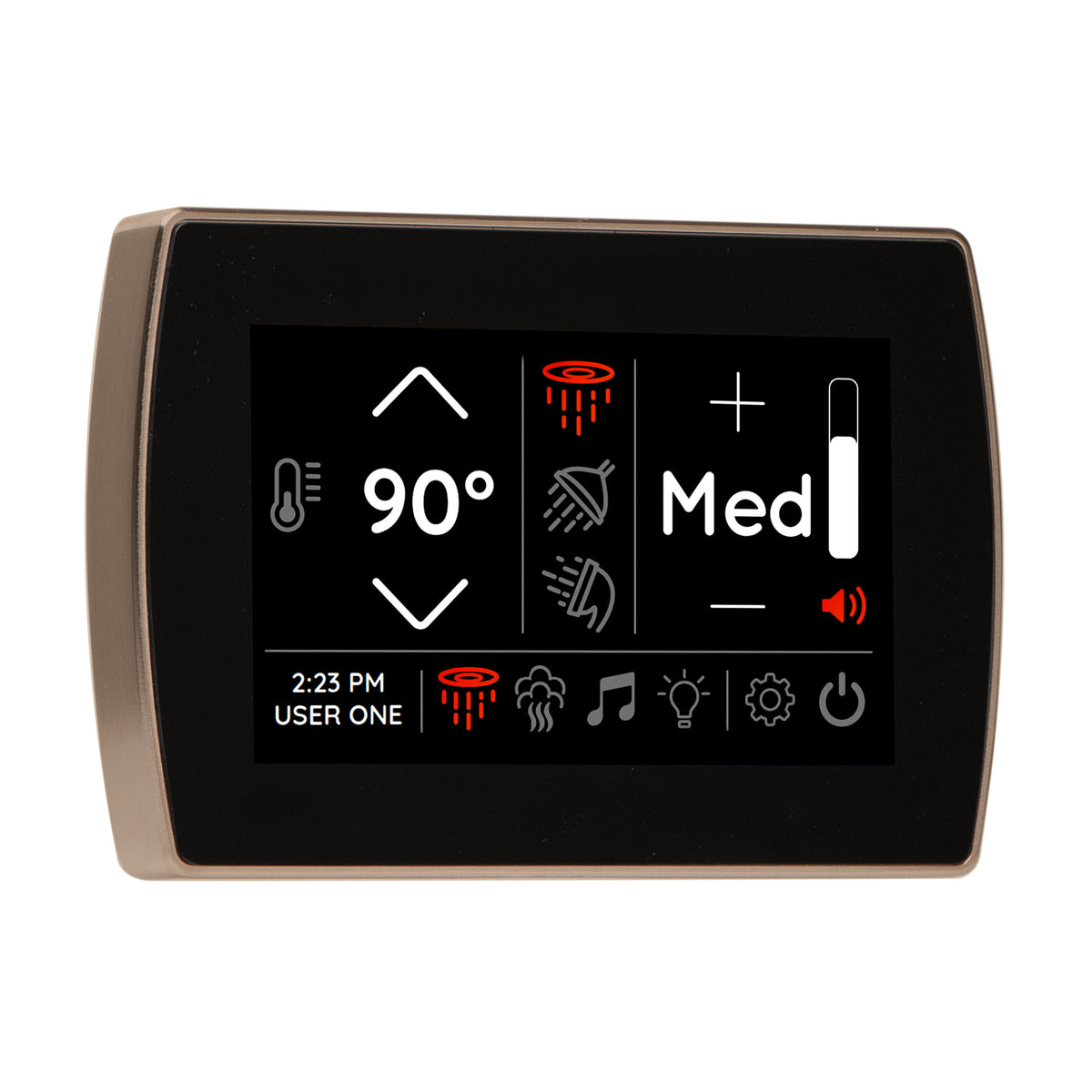 ThermaSol SignaTouch  Digital Steam Shower Control - Wall Mount