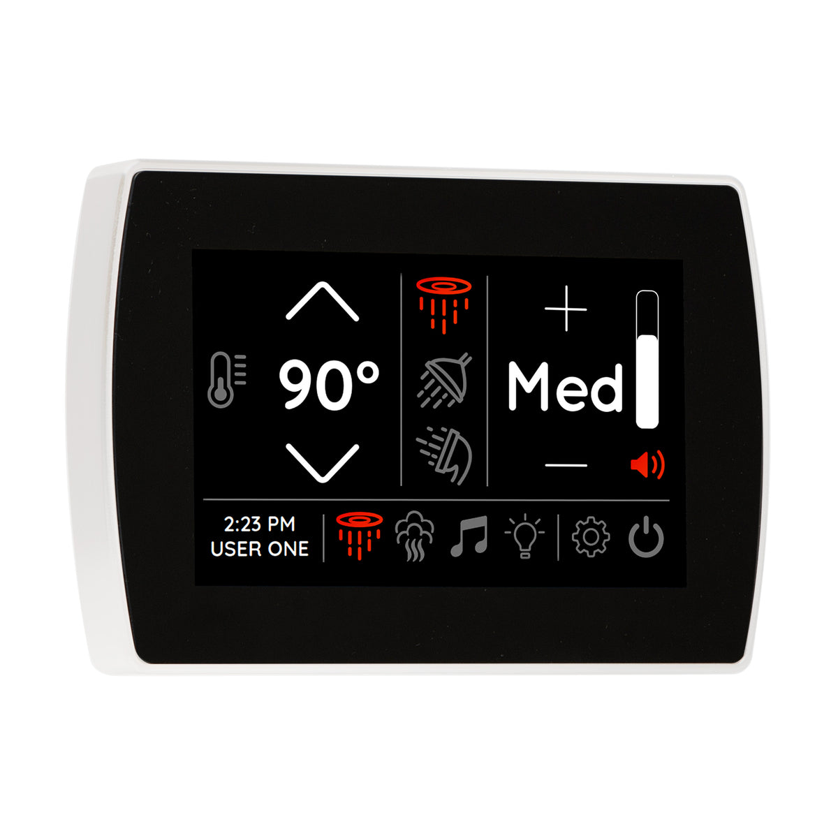 ThermaSol SignaTouch  Digital Steam Shower Control - Wall Mount