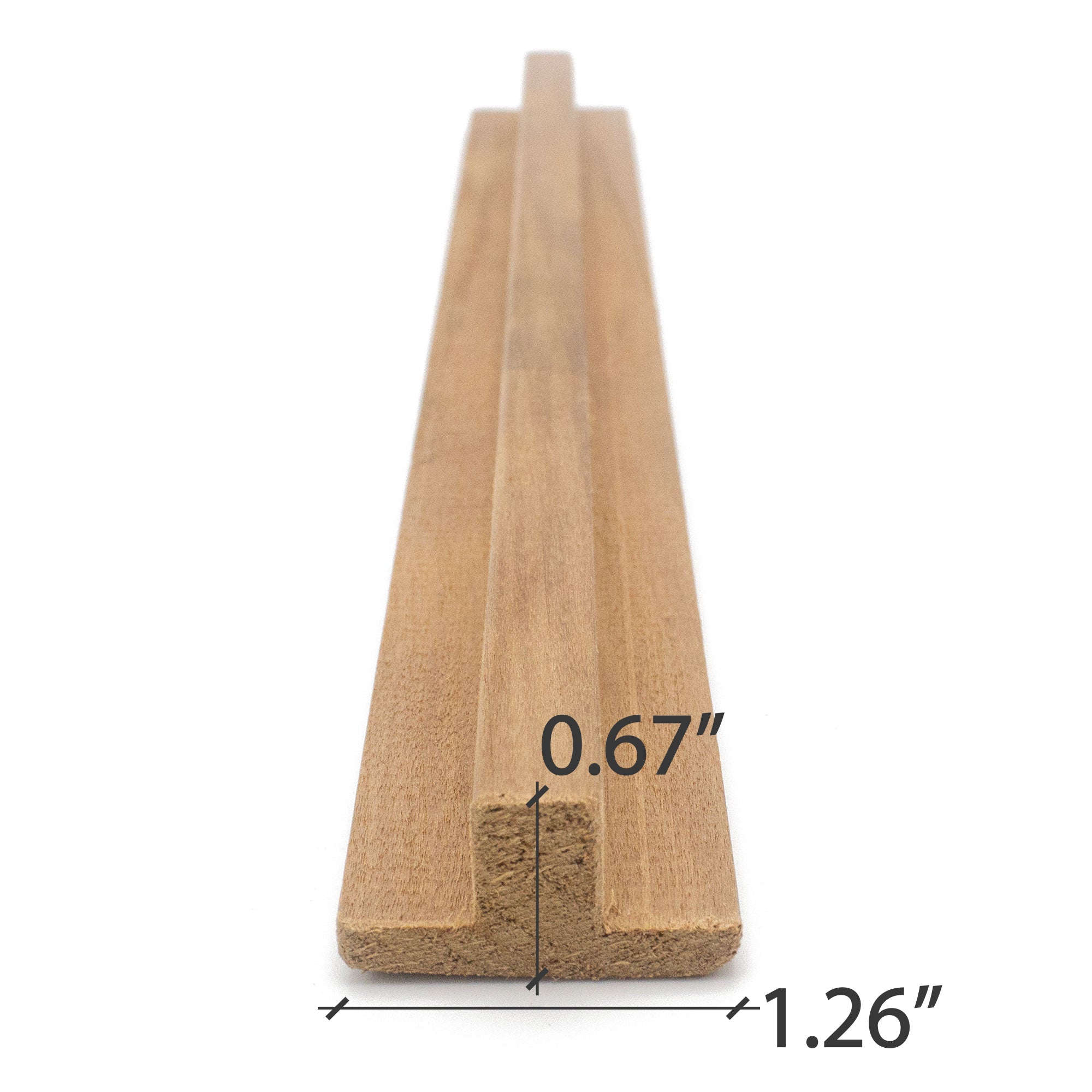 PROSAUNAS Thermo-Aspen 1X2 T- Moulding