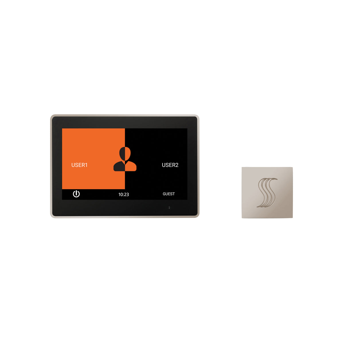 ThermaSol ThermaTouch2 - 10 Inch Control and Steam Kit - Square