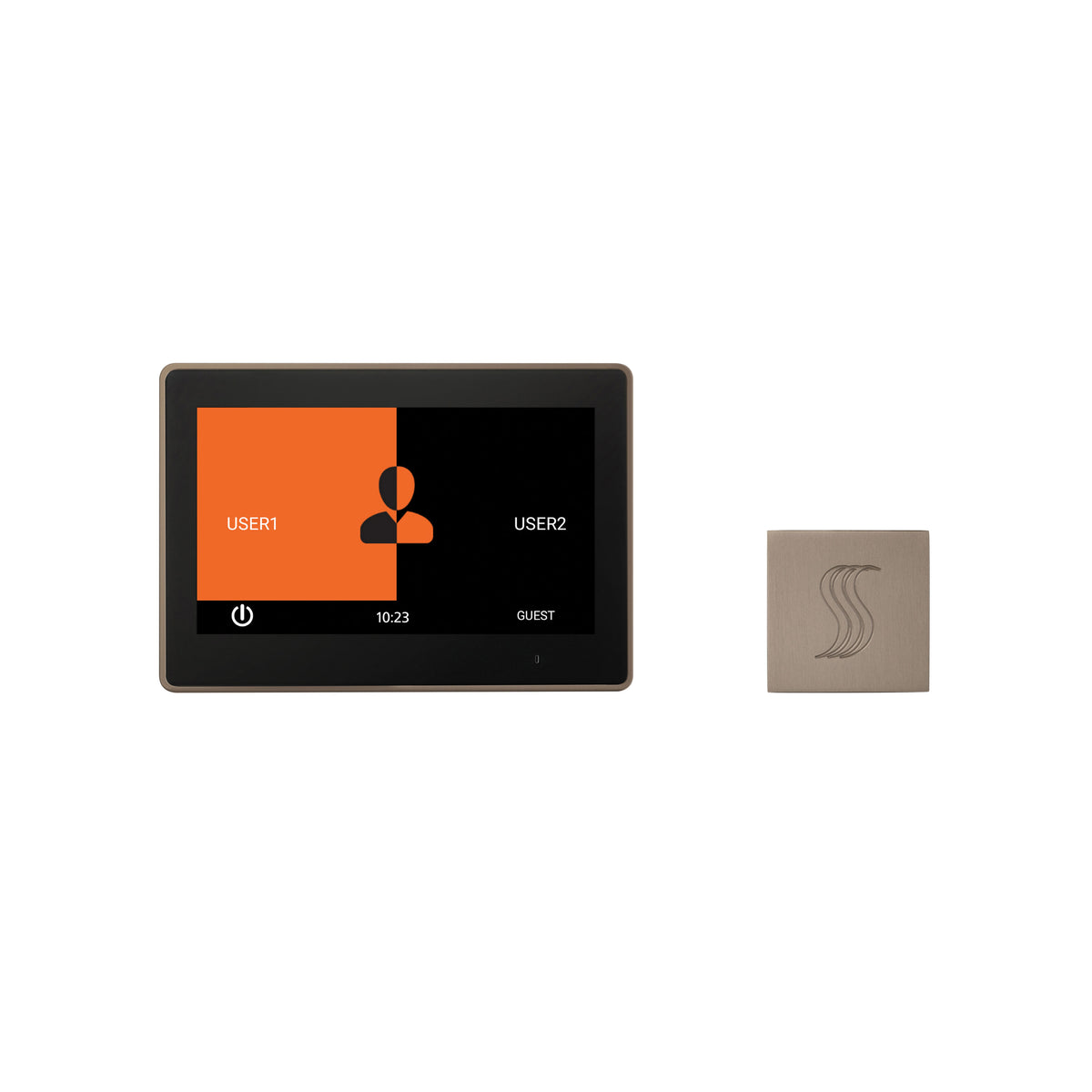 ThermaSol ThermaTouch2 - 10 Inch Control and Steam Kit - Square