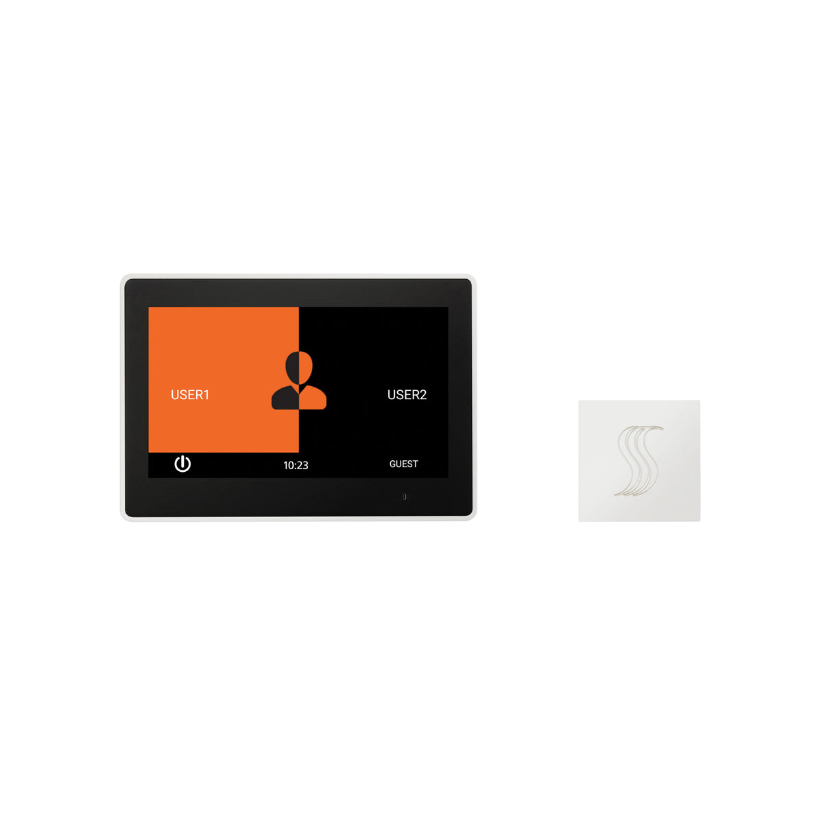 ThermaSol ThermaTouch2 - 10 Inch Control and Steam Kit - Square
