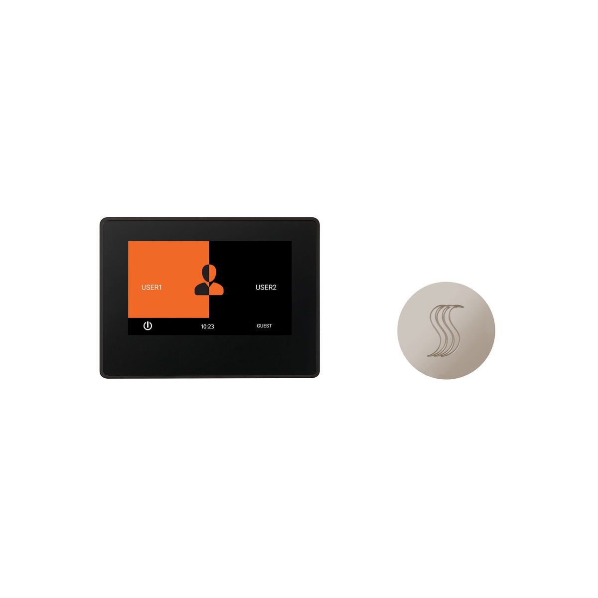 ThermaSol ThermaTouch2 - 7 Inch Control and Steam Kit - Round
