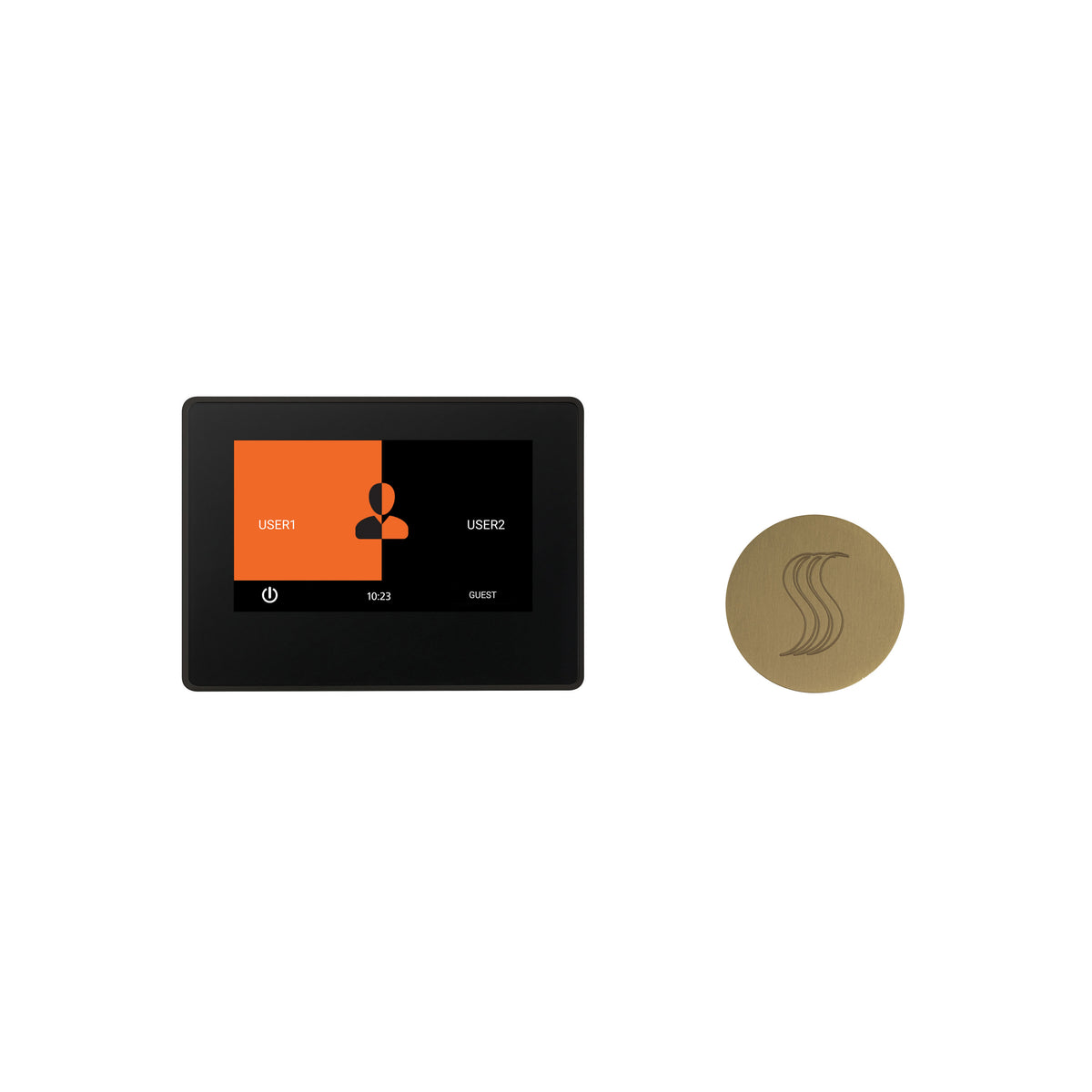 ThermaSol ThermaTouch2 - 7 Inch Control and Steam Kit - Round