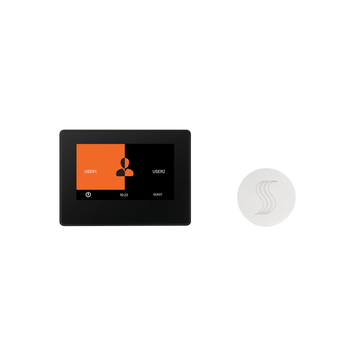 ThermaSol ThermaTouch2 - 7 Inch Control and Steam Kit - Round